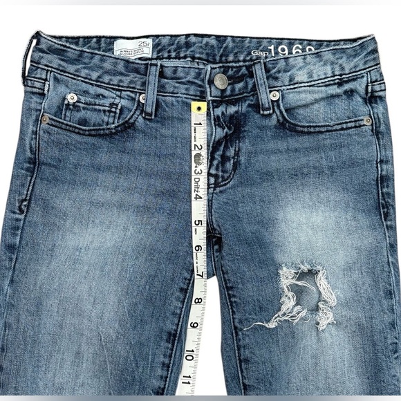 GAP 1969, Always Skinny Jeans, Size 25 Regular, Blue - Picture 4 of 9